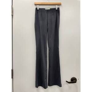 NEW SEDUCTIVE navy sabrina flare velour pant in navy